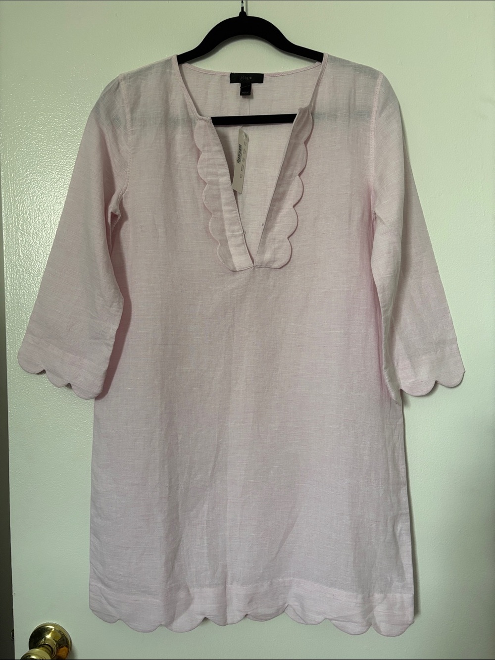 J. Crew light pink beach dress XXS